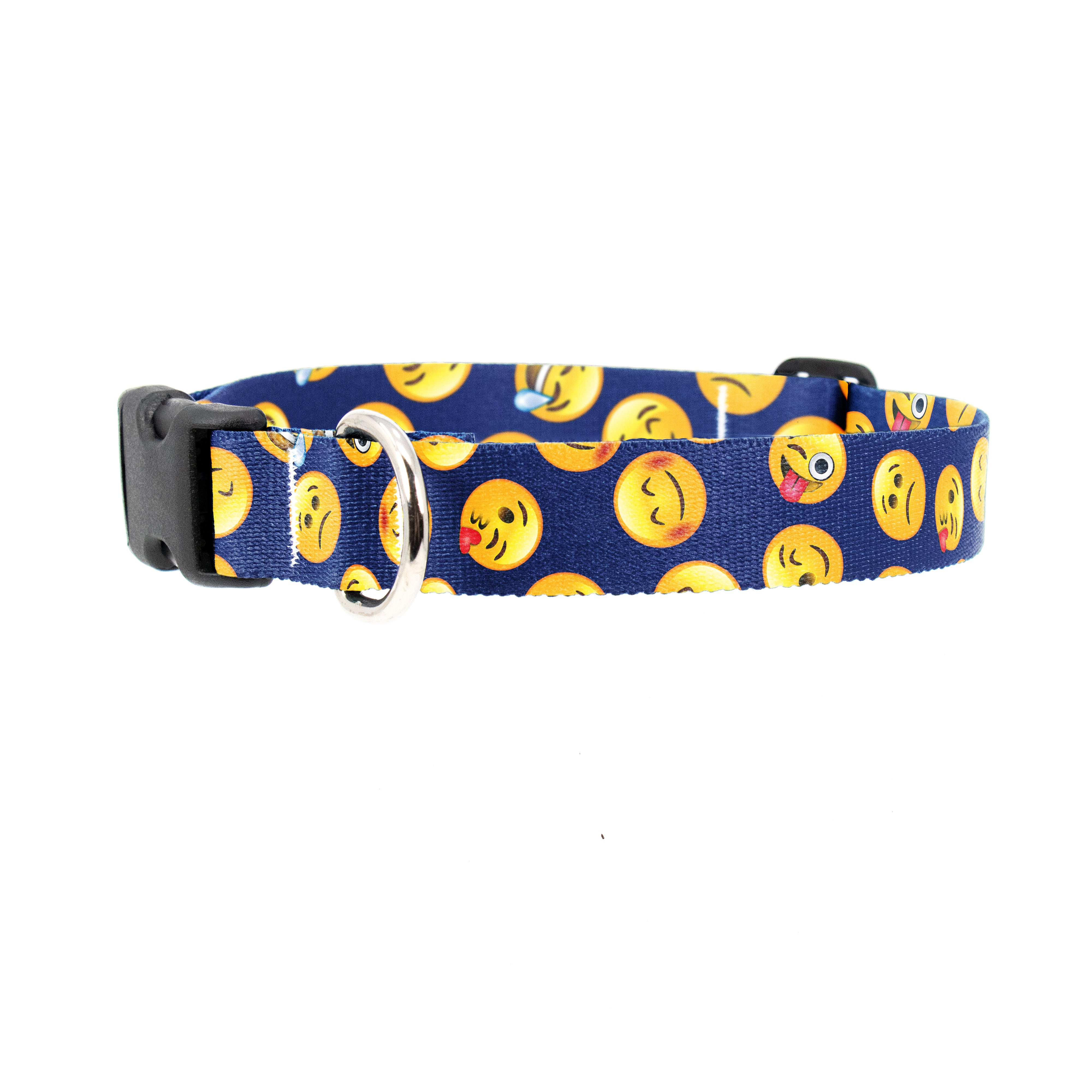 Smiley face hot sale dog collar