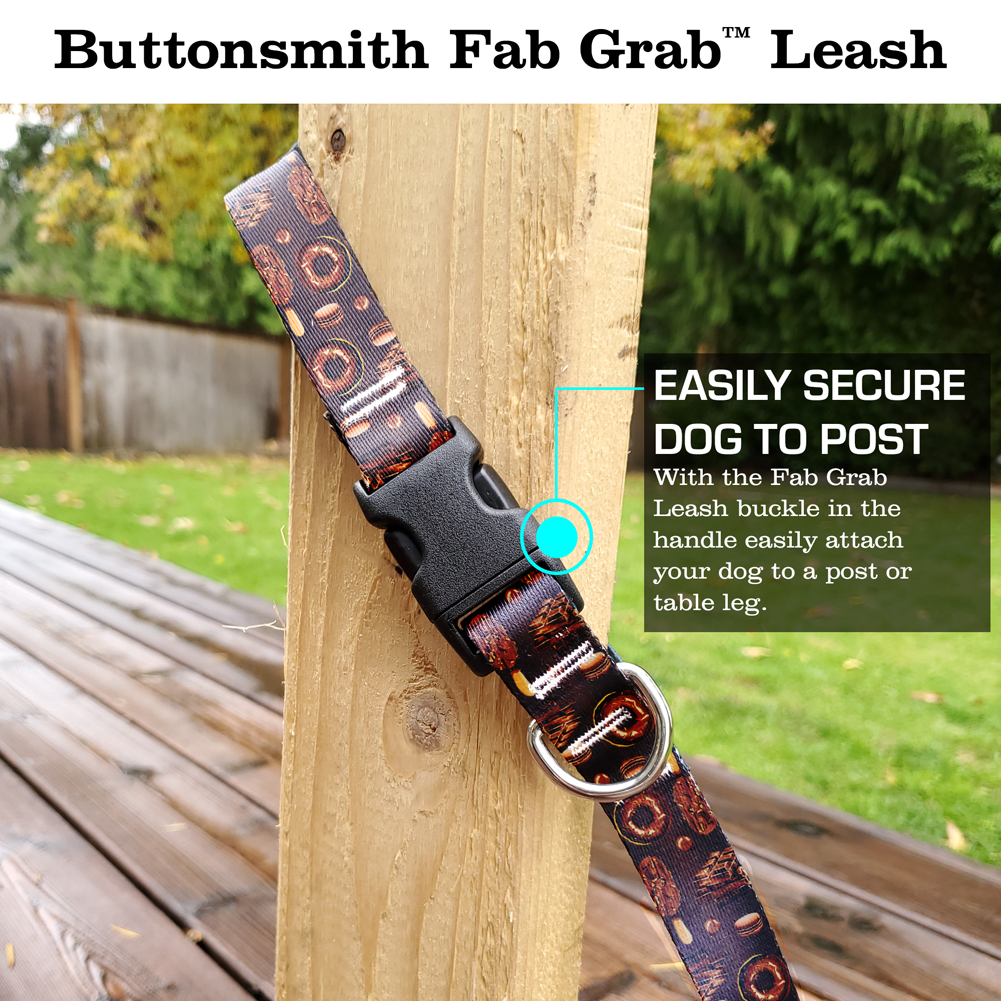 Chocolate Coma Fab Grab Leash - Made in USA