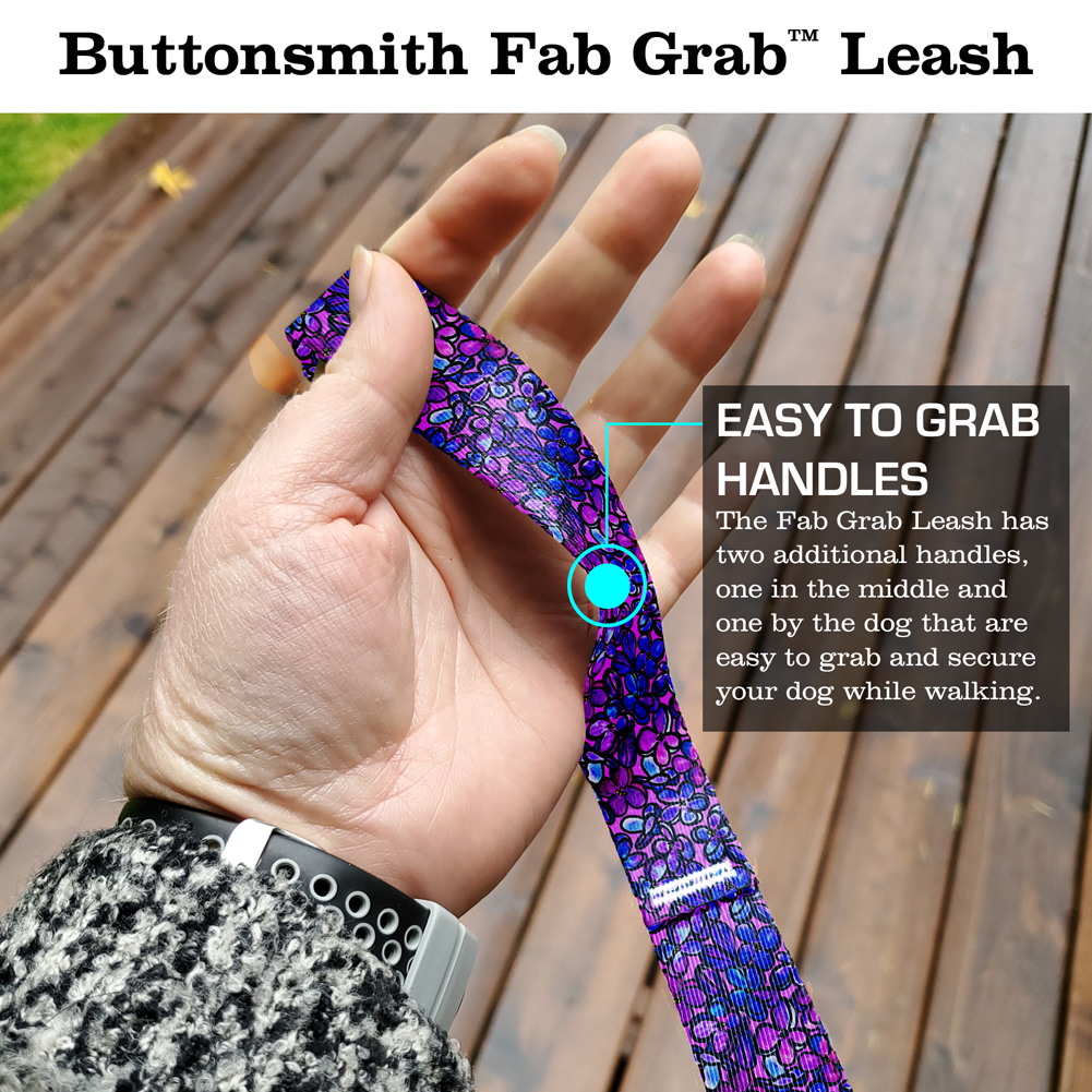 Lilacs Fab Grab Leash - Made in USA