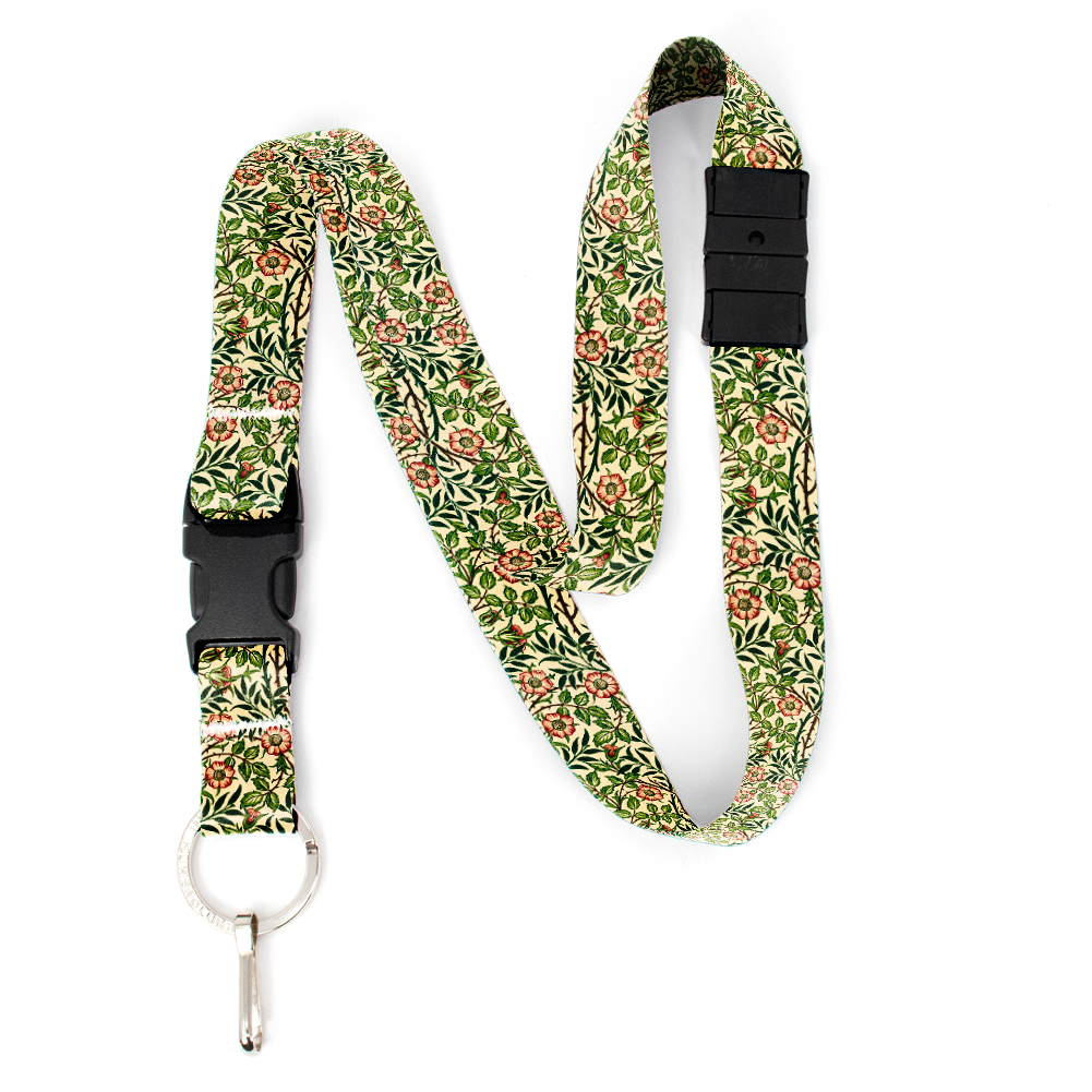 Buttonsmith Morris Sweetbriar Breakaway Lanyard - with Buckle and Flat ...