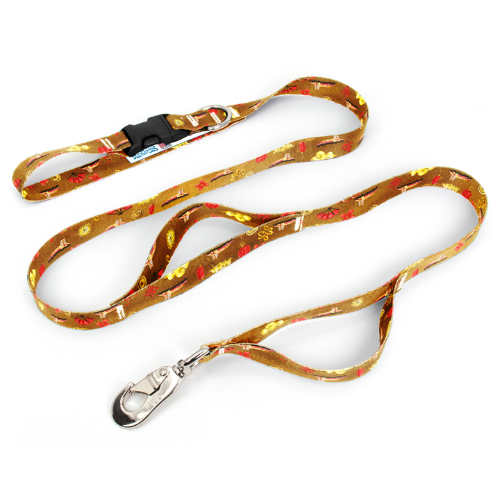 Zodiac Lunar Tiger Fab Grab Leash - Made in USA