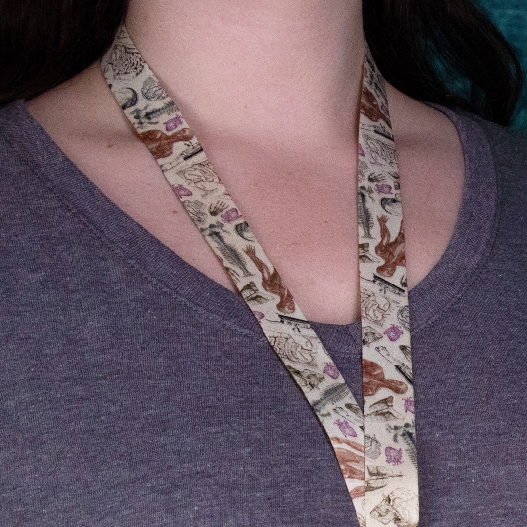 Buttonsmith Anatomy Custom Lanyard - Made in USA - Buttonsmith Inc.