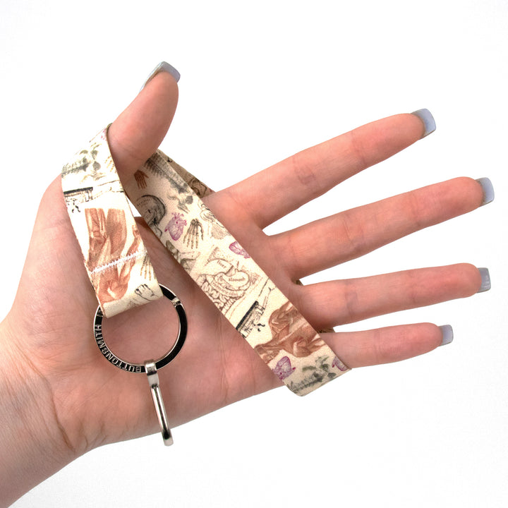 Buttonsmith Anatomy Wristlet Lanyard Made in USA - Buttonsmith Inc.