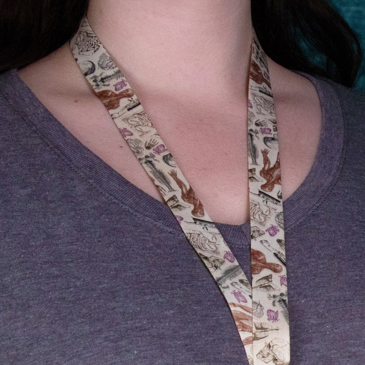 Buttonsmith Anatomy Lanyard - Made in USA - Buttonsmith Inc.