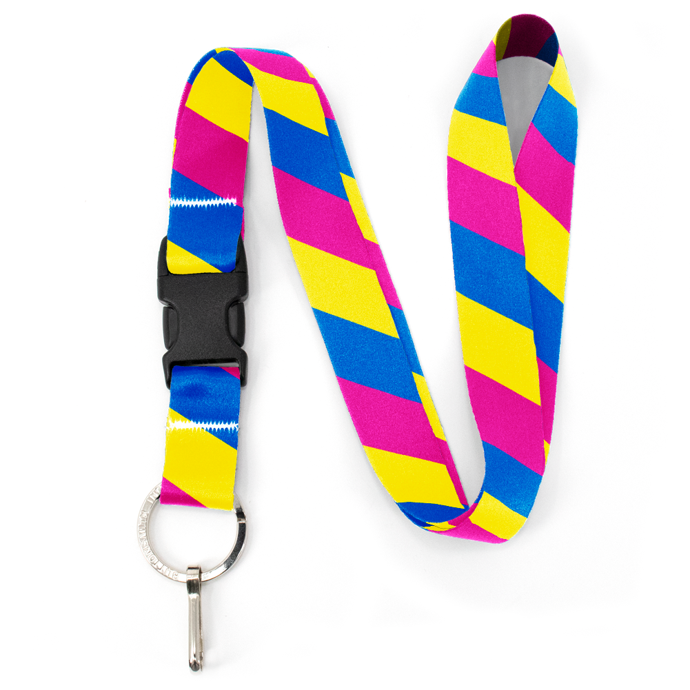 Pride Flag Premium and Breakaway Lanyards - Made in USA