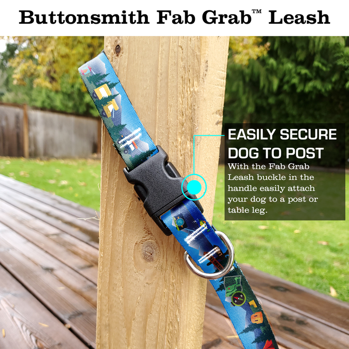 Happy Camper Fab Grab Leash - Made in USA