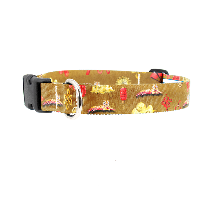 Zodiac Lunar Tiger Dog Collar - Made in USA