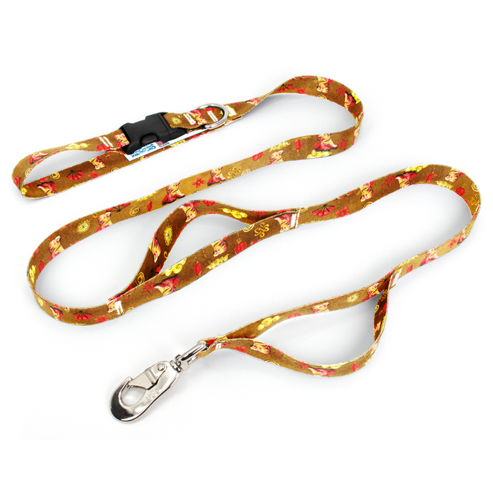 Zodiac Lunar Dog Fab Grab Leash - Made in USA