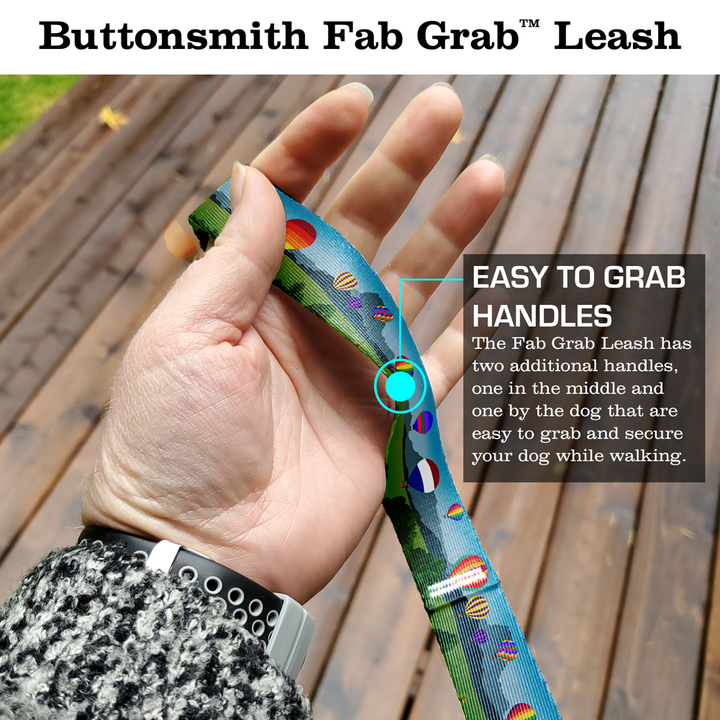 Hot Air Ride Fab Grab Leash - Made in USA