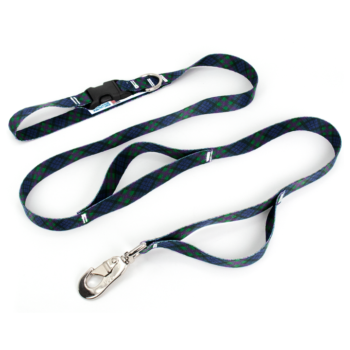 Baird Plaid Fab Grab Leash - Made in USA