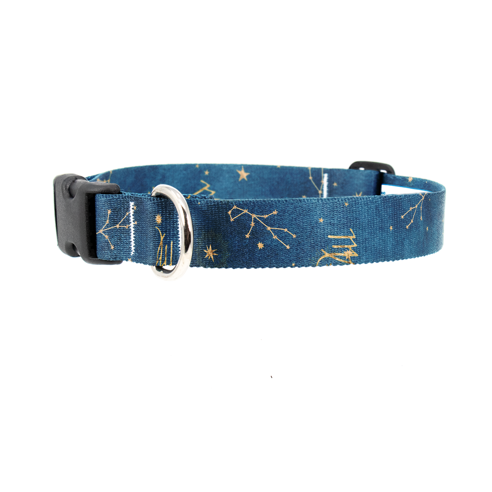 Zodiac Virgo Dog Collar - Made in USA