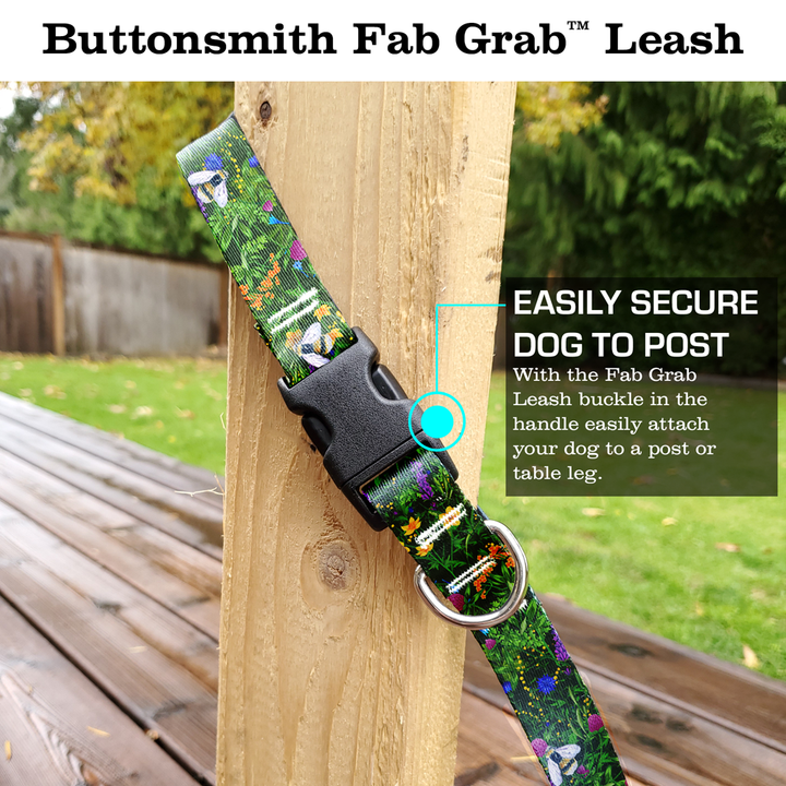 Wildflowers Fab Grab Leash - Made in USA