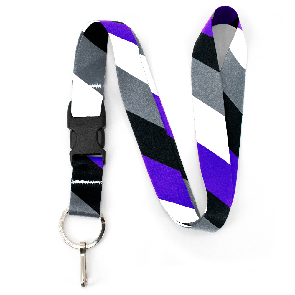 Pride Flag Premium and Breakaway Lanyards - Made in USA