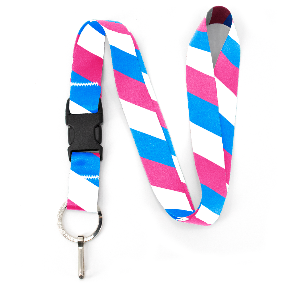 Pride Flag Premium and Breakaway Lanyards - Made in USA