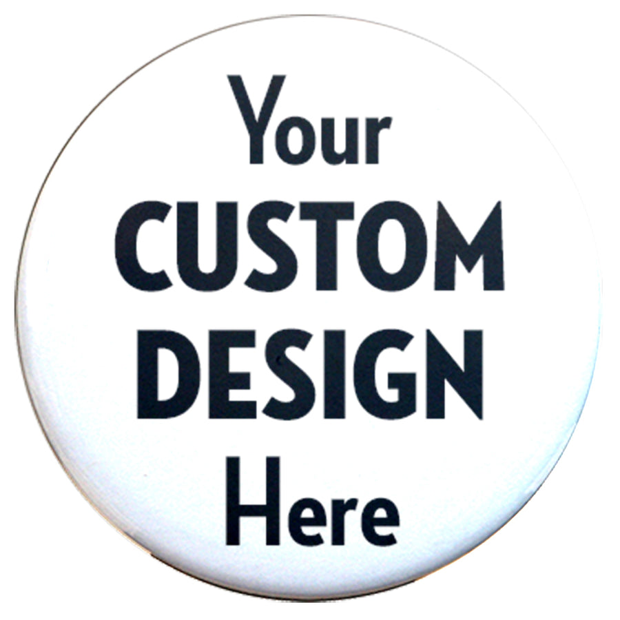 Custom Magnets 3" Round - Union made - Made in USA - Buttonsmith Inc.