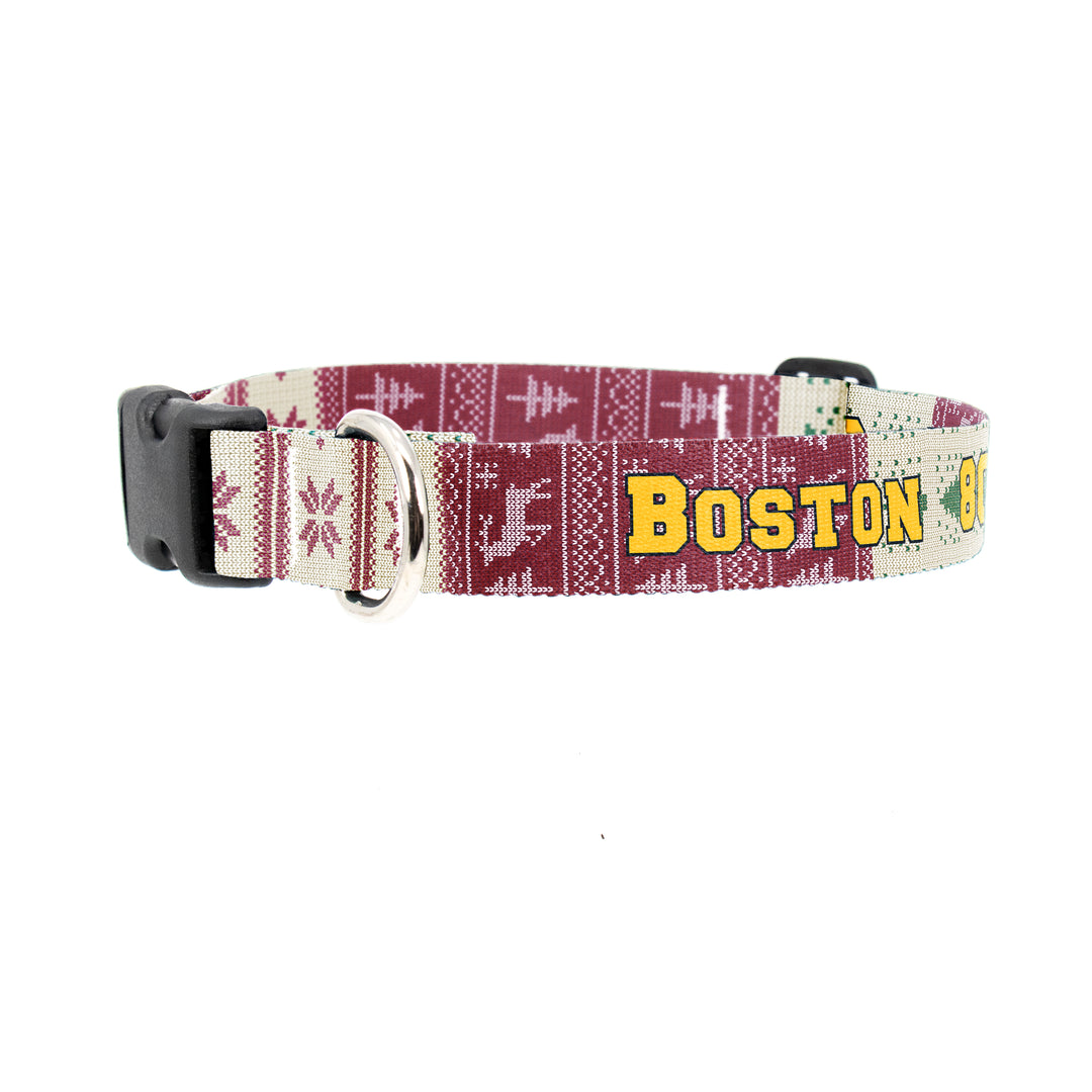 Buttonsmith Kitschy Sweater Custom Dog Collar - Made in USA