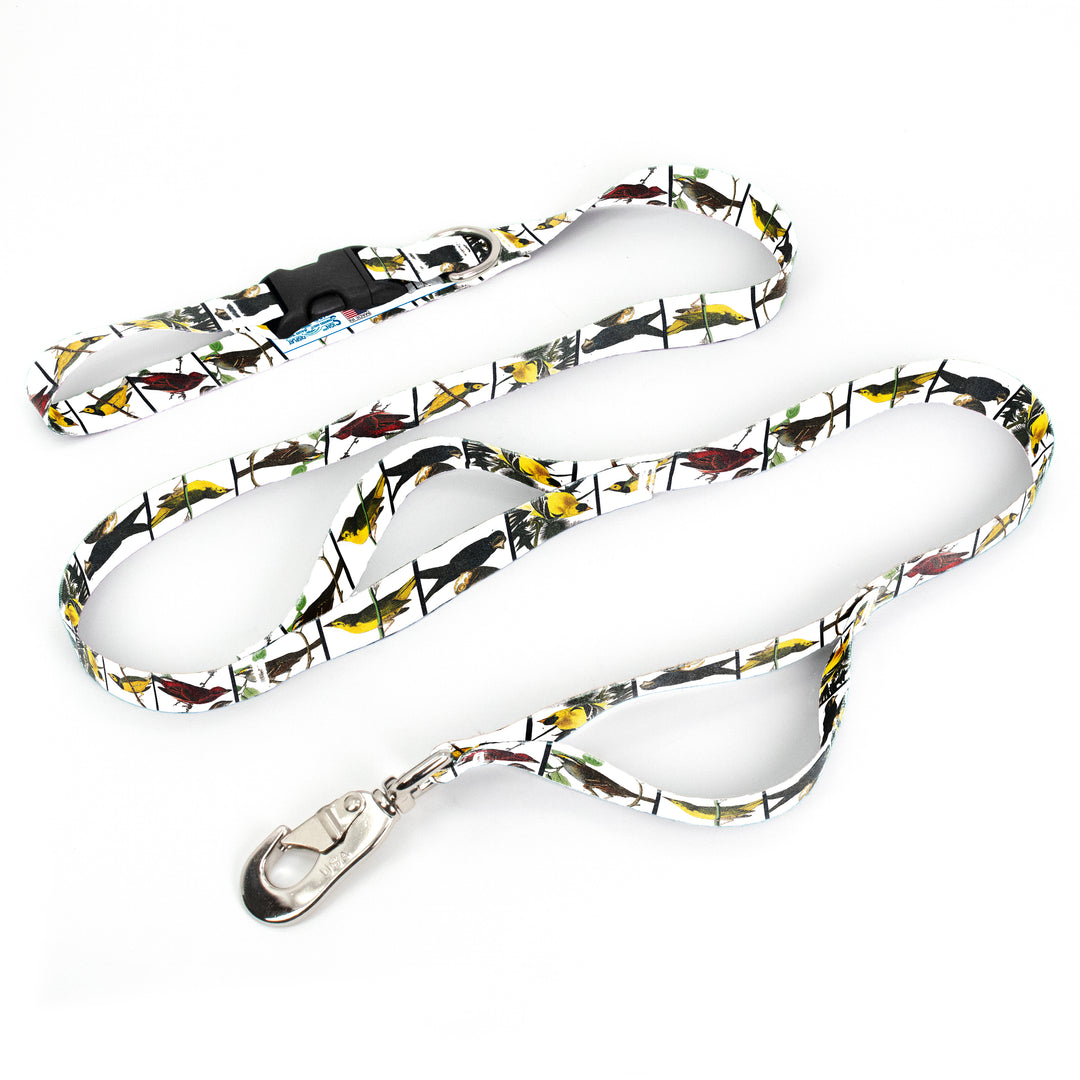 Audubon Songbirds Fab Grab Leash - Made in USA