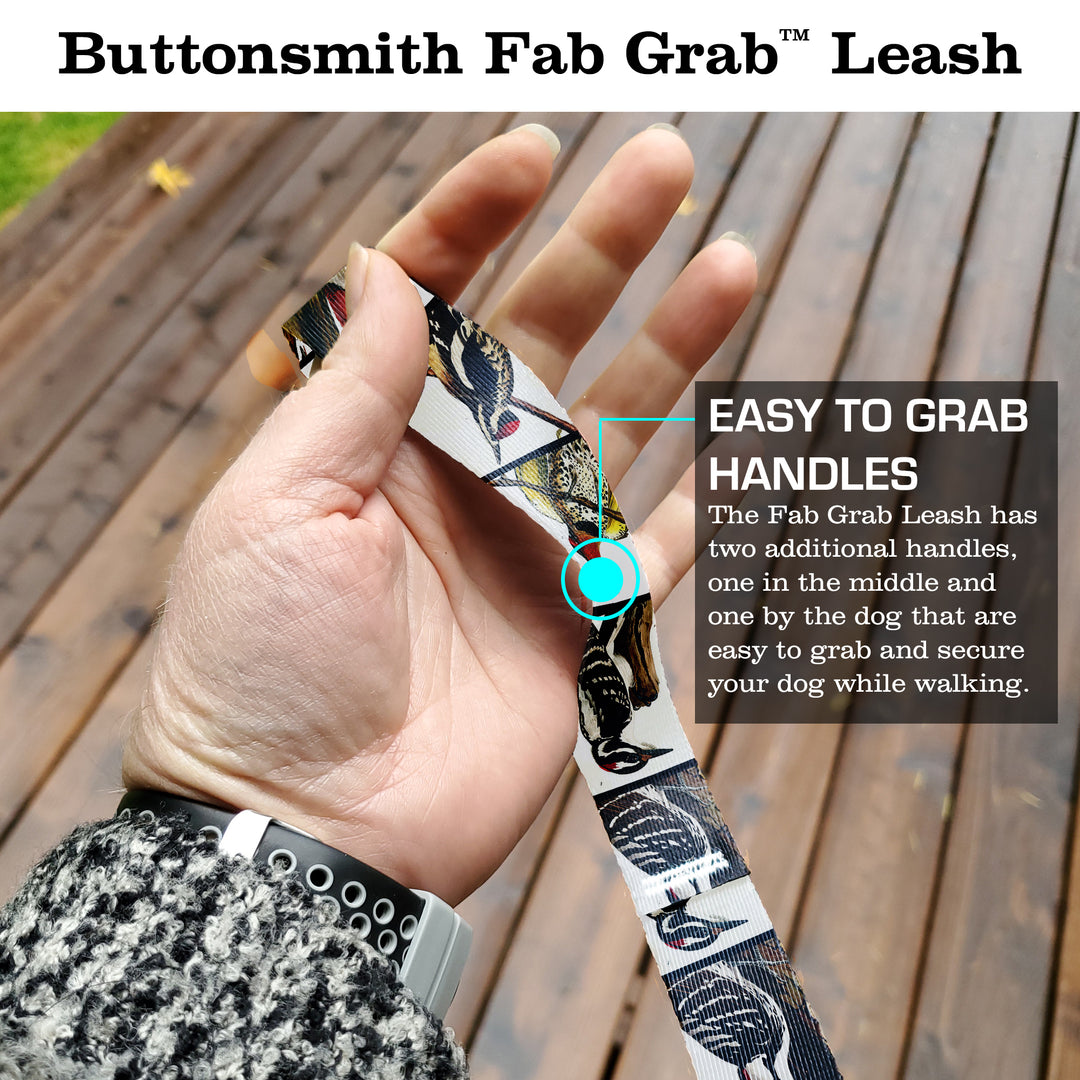 Audubon Woodpeckers Fab Grab Leash - Made in USA