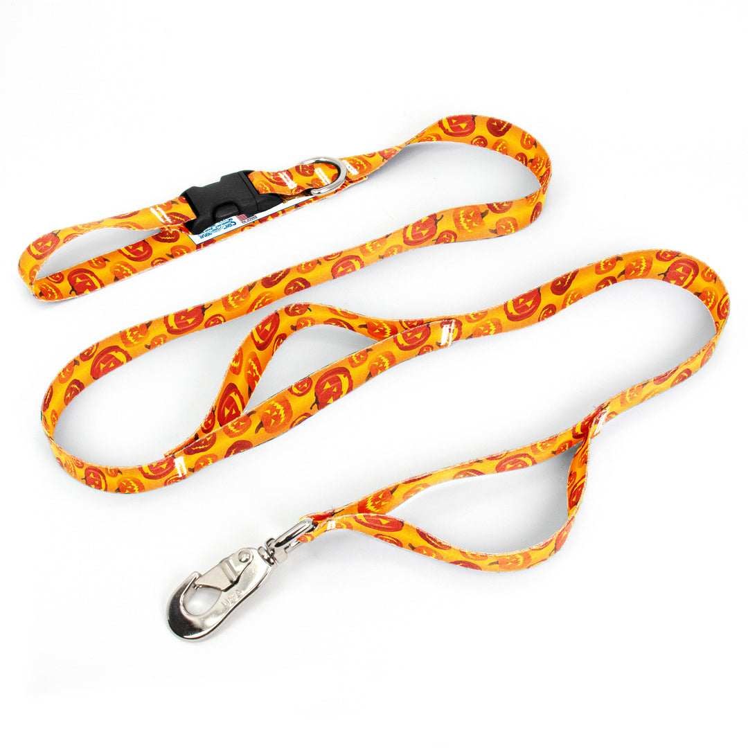 Jack O Lantern Fab Grab Leash - Made in USA