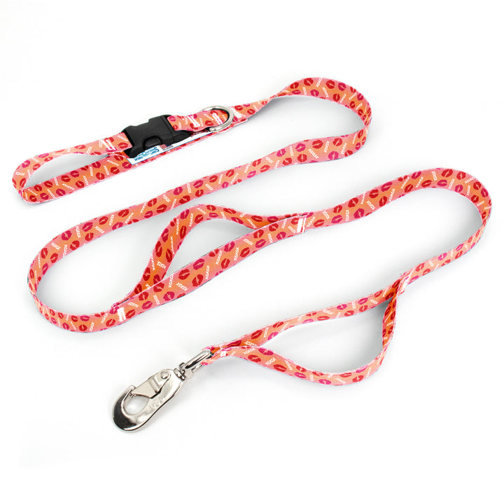 Kisses Blush Fab Grab Leash - Made in USA