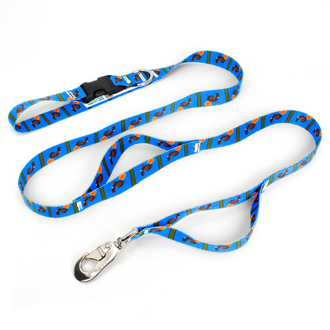 Rebecca McGovern Rooster Fab Grab Leash - Made in USA