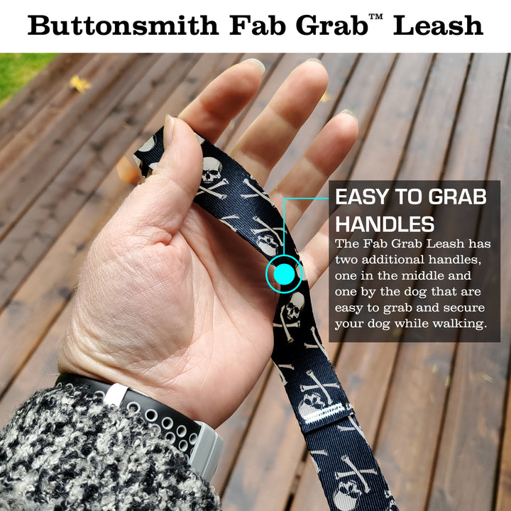 Skulls Fab Grab Leash - Made in USA