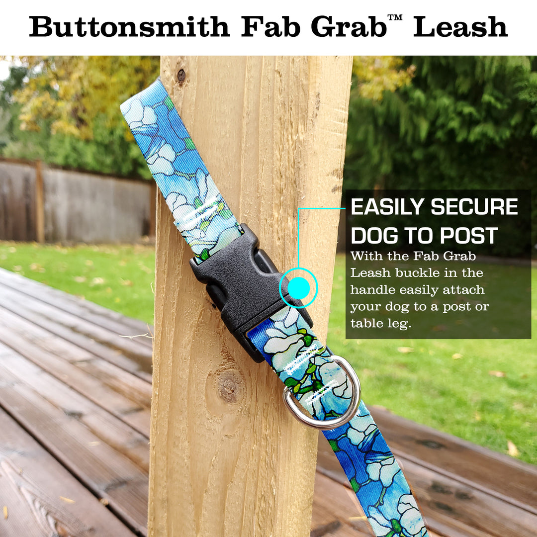 Tiffany Magnolia Fab Grab Leash - Made in USA