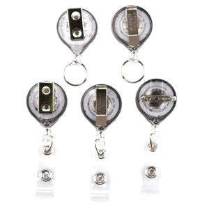 Buttonsmith® Alphonse Mucha Perfecta Tinker Reel® Badge Reel - Made in USA - Buttonsmith Inc.