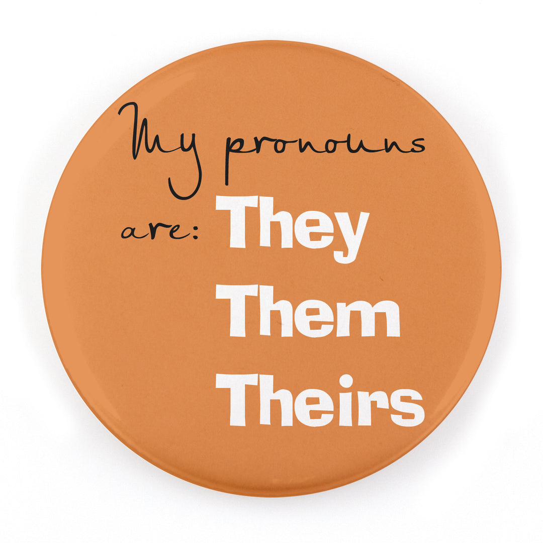 Casual 2.25" Pronoun Buttons