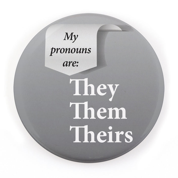 Greys 3" Pronoun Buttons