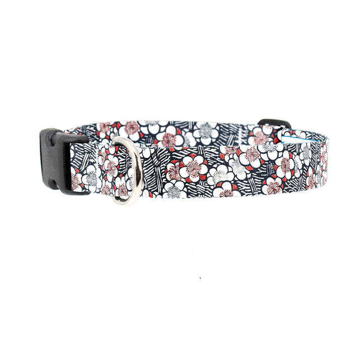 Bijutsu Sekai Floral Dog Collar - Made in USA