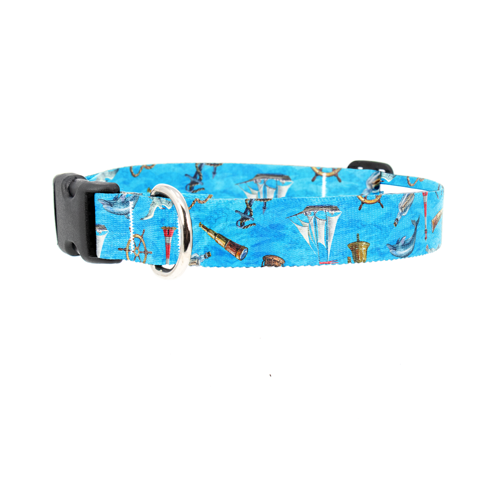 Ocean Breeze Dog Collar - Made in USA