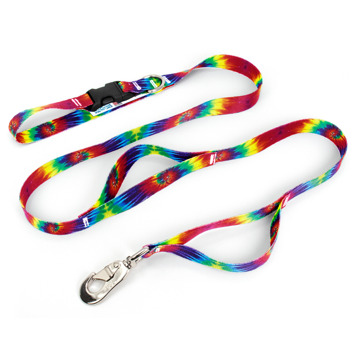 Tie Dye Fab Grab Leash - Made in USA