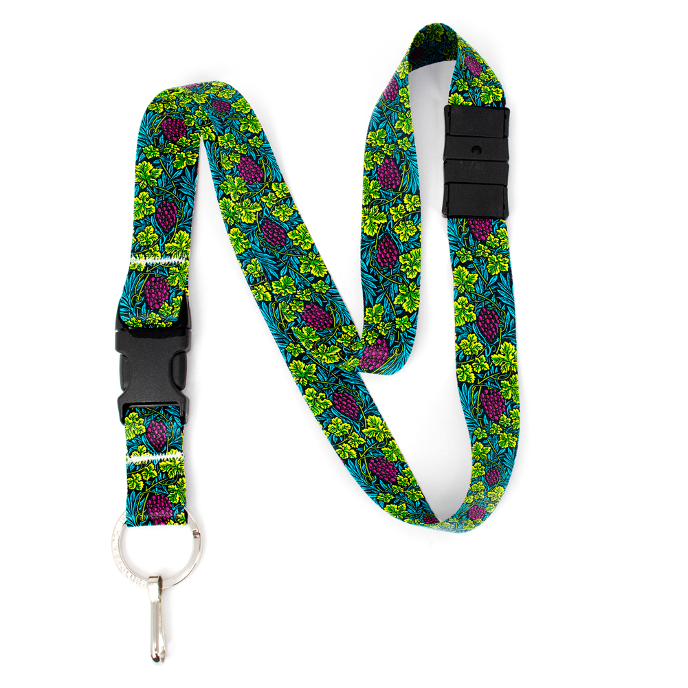 Buttonsmith Morris Grapevine Breakaway Lanyard - with Buckle and Flat ...