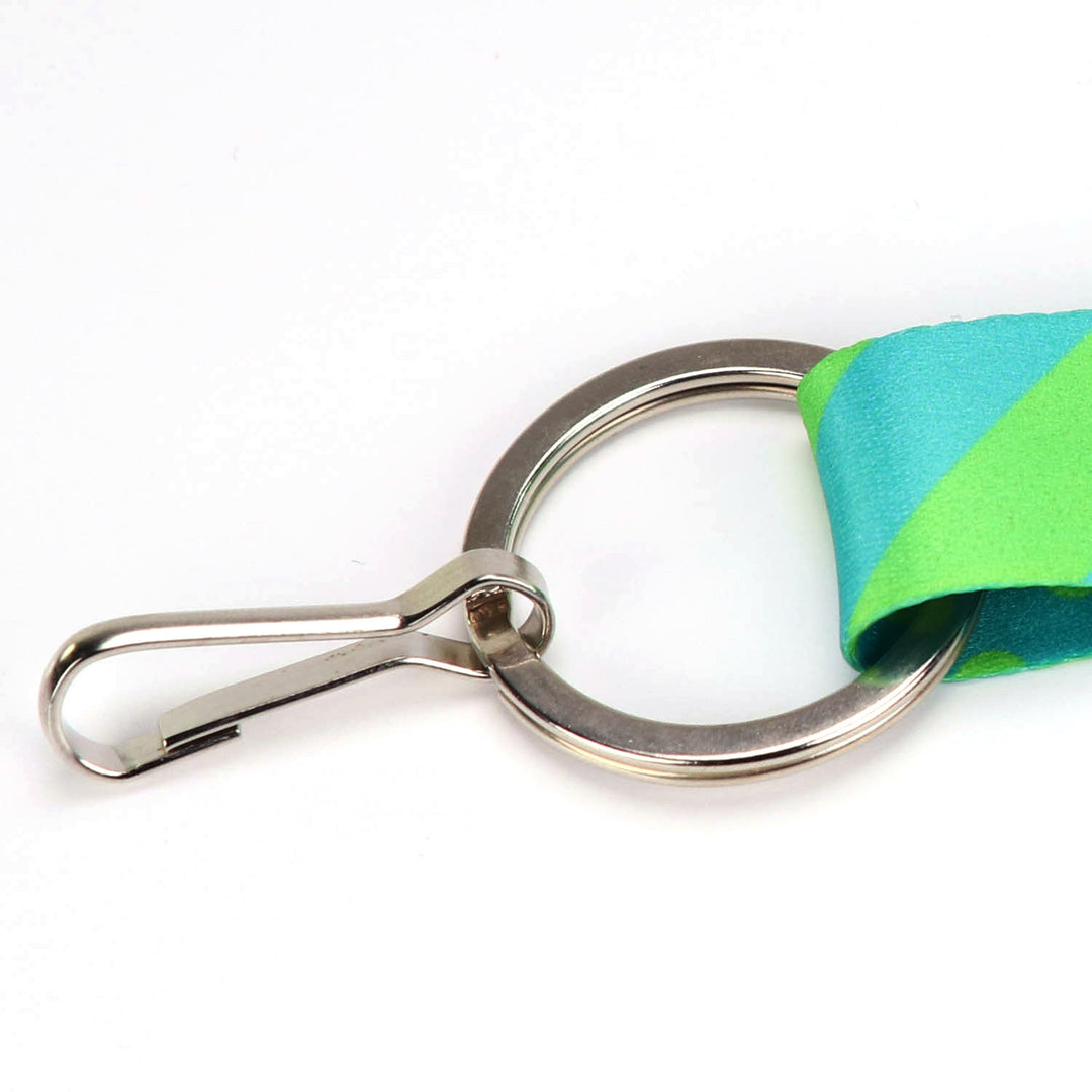 Buttonsmith Aqua Dots Breakaway Lanyard - Made in USA - Buttonsmith Inc.