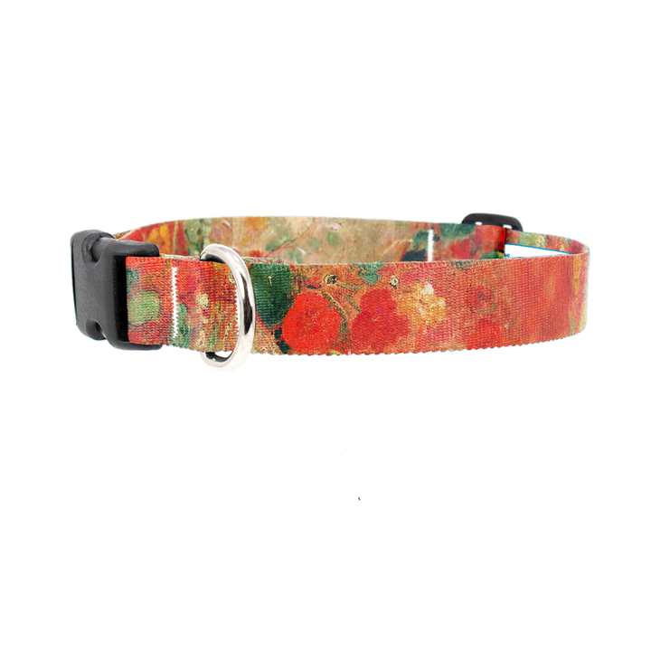 Odilon Nasturtiums Dog Collar - Made in USA