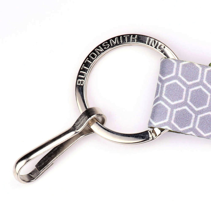 Buttonsmith Lattice Custom Lanyard - Made in USA - Buttonsmith Inc.