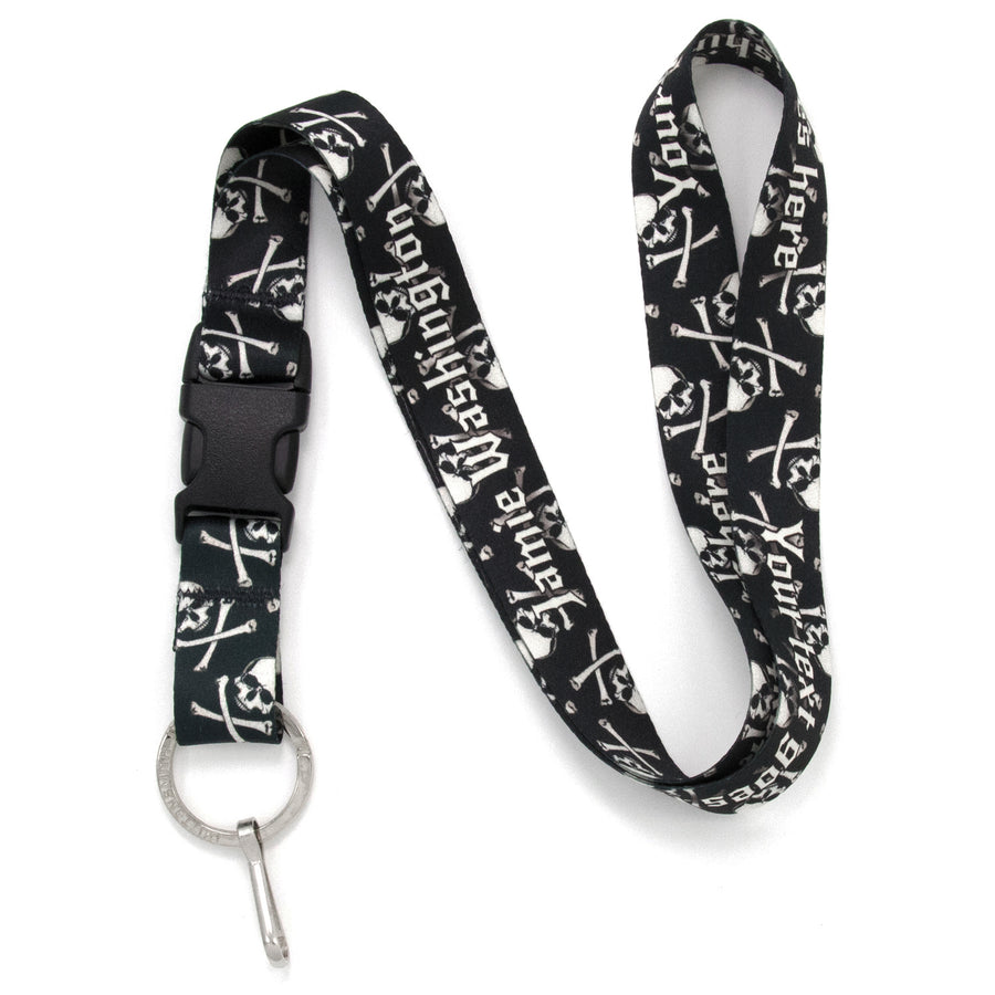 Buttonsmith Skulls Custom Lanyard Made in USA - Buttonsmith Inc.