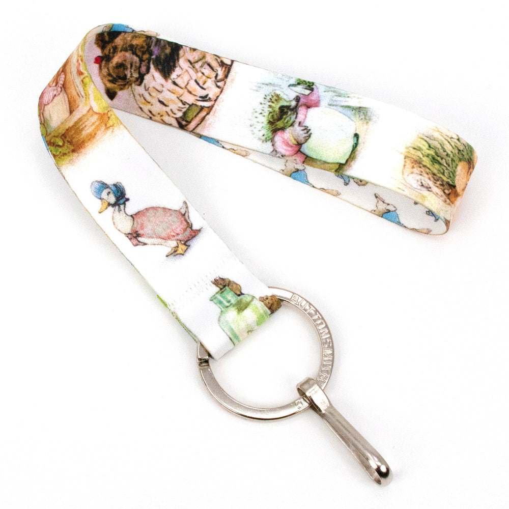 Buttonsmith Beatrix Potter Peter Rabbit Wristlet Lanyard Made in USA - Buttonsmith Inc.