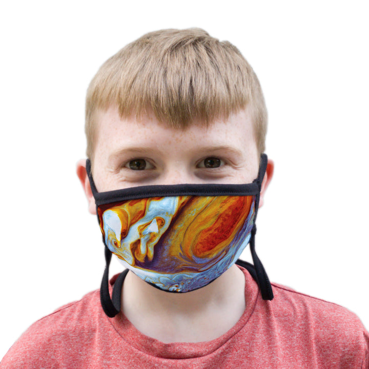 Buttonsmith Jupiter Youth Adjustable Face Mask with Filter Pocket - Made in the USA - Buttonsmith Inc.