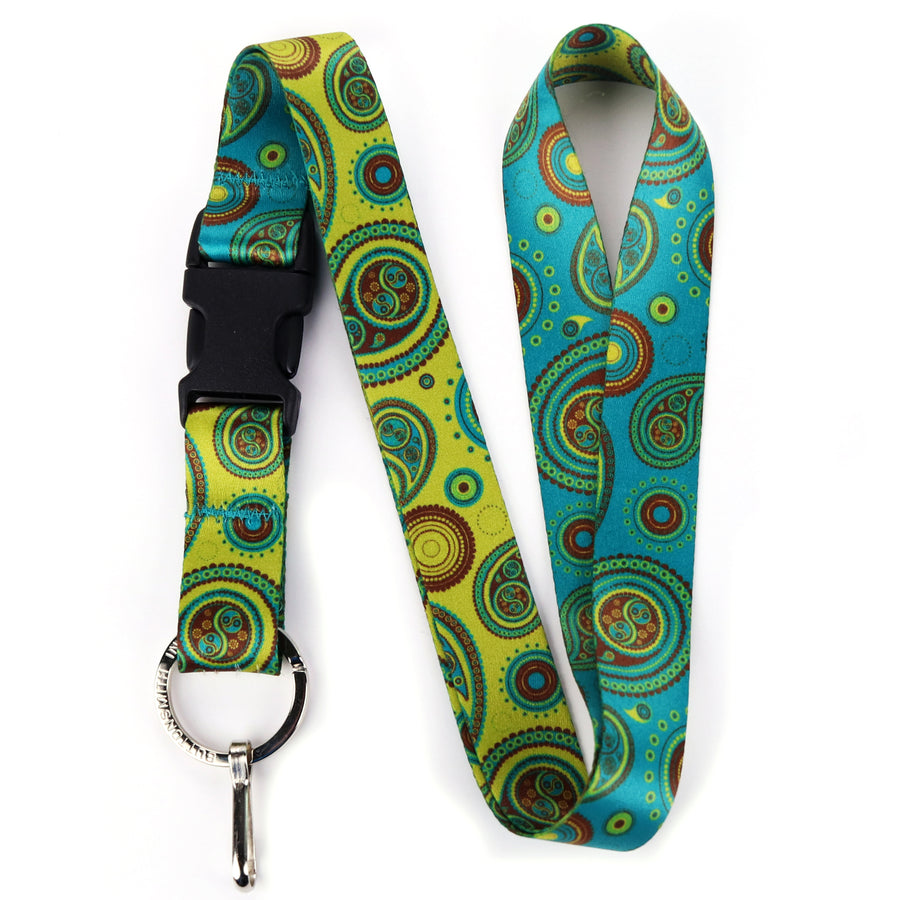 Buttonsmith Paisley Lanyard - Made in USA - Buttonsmith Inc.