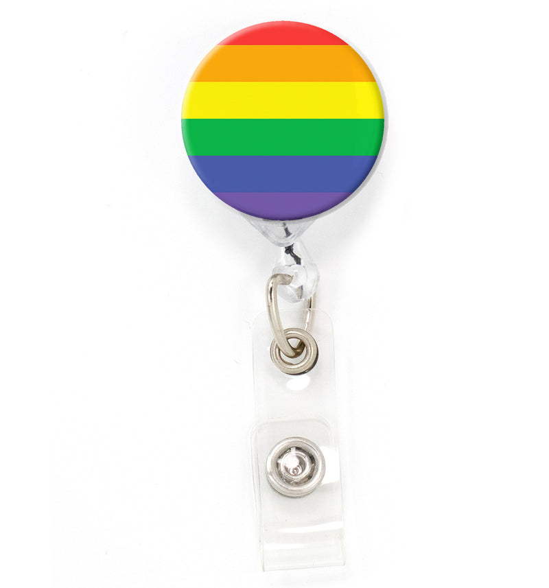 Buttonsmith Rainbow Flag Tinker Reel Retractable Badge Reel - Made in the  USA – Buttonsmith Inc.